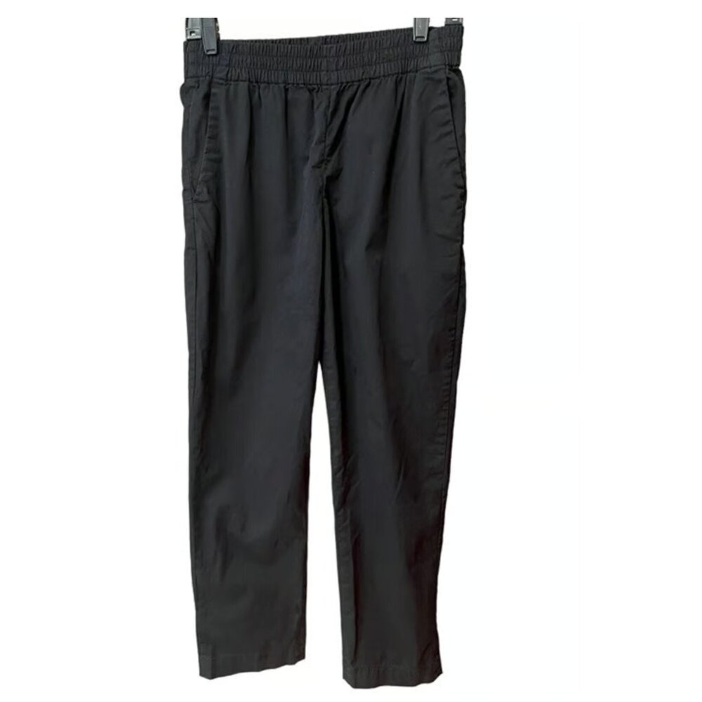 Everlane Cotton Casual Office Travel Pull On Ankle Pants with Pockets size 4